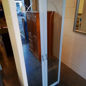 Wardrobe with mirror