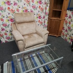 Extremely Comfortable Light Brown Armchair